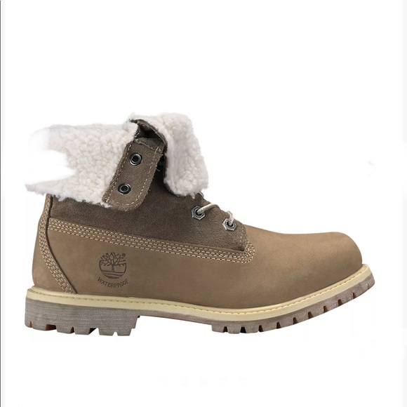 WOMEN'S TIMBERLAND® AUTHENTICS WATERPROOF ROLL-TOP BOOTS - Picture 2 of 5